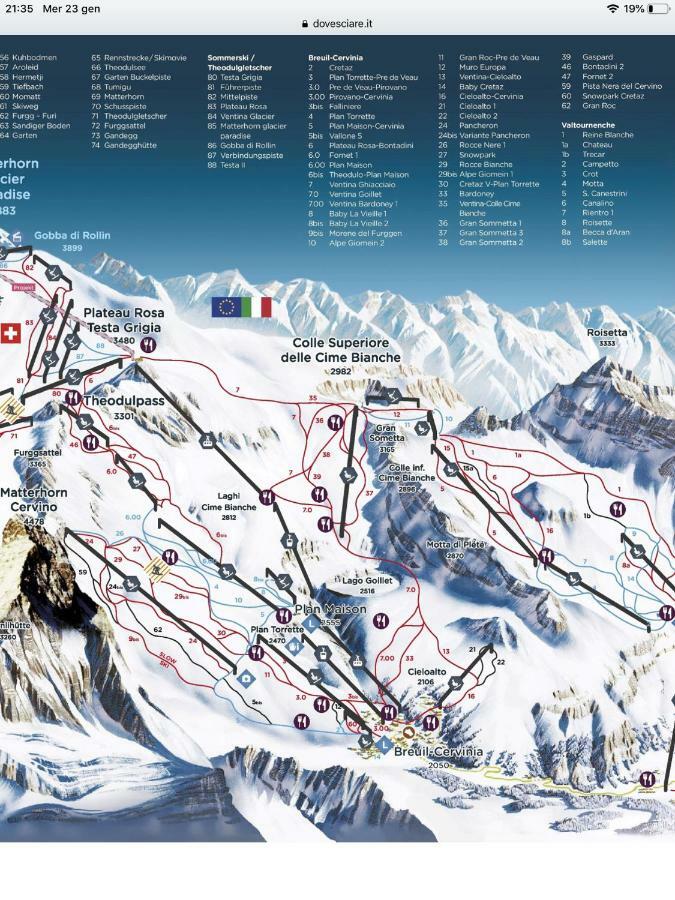 Sweet Apartment Breuil-Cervinia Luaran gambar